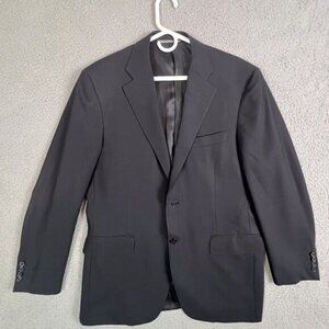 CANALI MENS BLAZER BLACK SIZE 40R